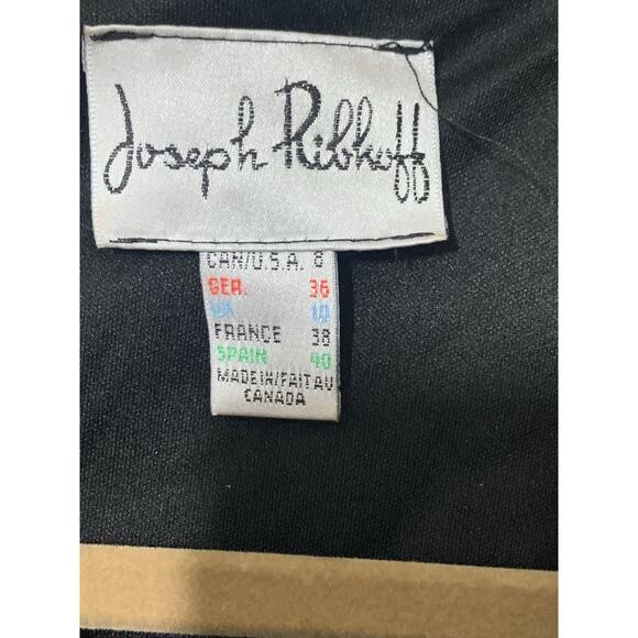 Joseph‎ Ribkoff Faux Fur Teddy Swirl Full Zip Jacket with Rhinestone zipper sz 8 - Picture 5 of 8